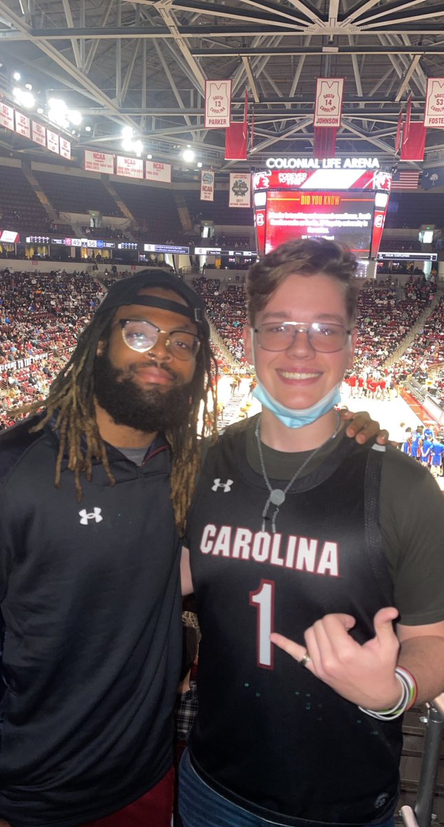 had to snag a picture with the man <a href="/beal_christian/">christian beal-smith</a>. go cocks! #forevertothee