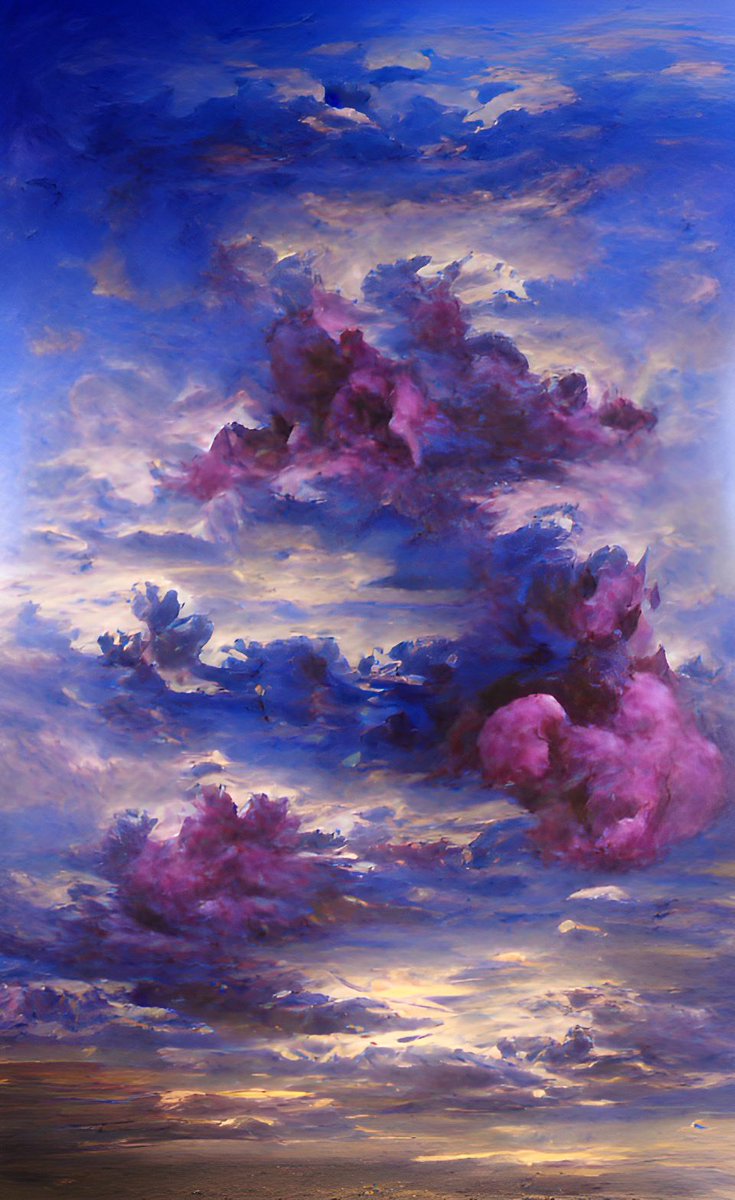 SwiftArtBot's tweet photo. “time, wondrous time, gave me the blues and then purple pink skies” - taylor swift https://t.co/OshVMDTnTU