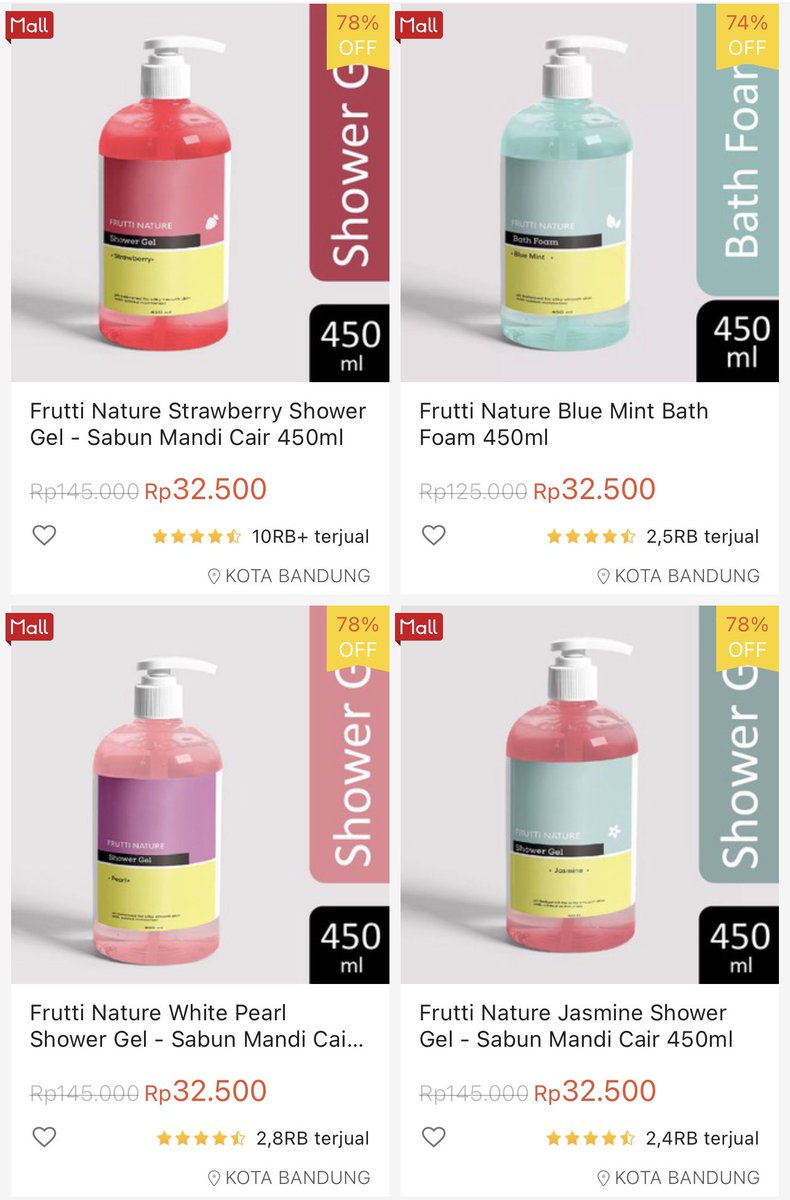 threadshopee's tweet photo. Tutti Frutti diskon up to 78%

https://t.co/t1exyJADpL https://t.co/ZkarKnyLeC