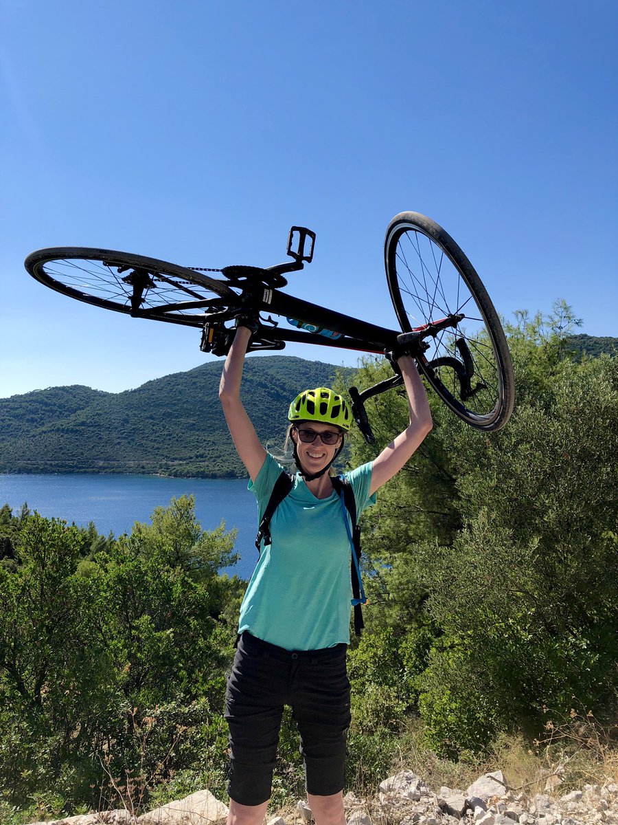 kareConnection's tweet image. That feeling after completing an epic bike ride. 200+ miles | 3 countries | new friends #travel #croatia #photo #traveltoseeinanewway #biketrip #adventure