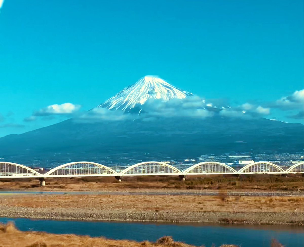 今朝の富士山🗻