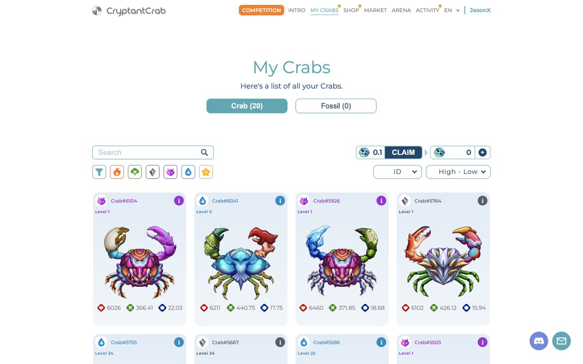 sidomains's tweet photo. Wow @CryptantCrab have a fully working website where you can upgrade, battle, trade & earn rewards with your Crab. ๐
https://t.co/Cu1twzZYJm
#NFTCommunity #HistoricalNFT #HistoricNFTs #garyve #garyvee @garyvee #NFTs #p2e #crab https://t.co/yN7gEUlTrE