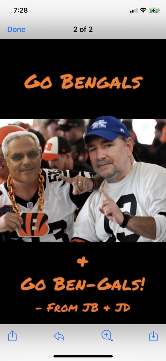 JohnDoug06's tweet photo. Bengals Win!!! https://t.co/oVa7kaQydc