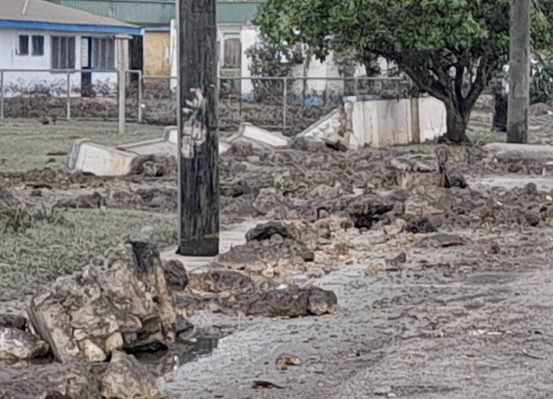 Michael Field on Twitter "Pictures are beginning to come out from Nuku