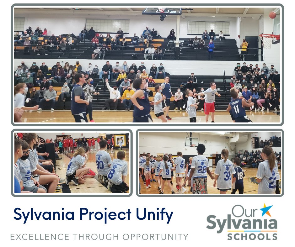 SylvaniaSchools's tweet image. The crowd was cheering loud for our @SylProjectUnify  team &amp;amp; Toledo United! Great job to all of the players!! #ProjectUnify #OpportunitiesForALLabilities