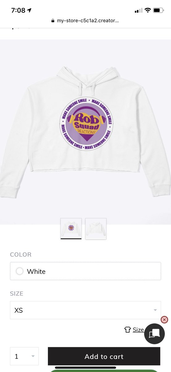 Coach_TyManuel's tweet photo. Just ordered my @TheRobSquad5 crop hoodie, I can’t wait til it gets here 😍 

They have so many things to choose from there’s something from everybody. Go check out the link &amp; get you some gear before it’s gone!

https://t.co/oLeolIEmgW https://t.co/HyeiXohA4g