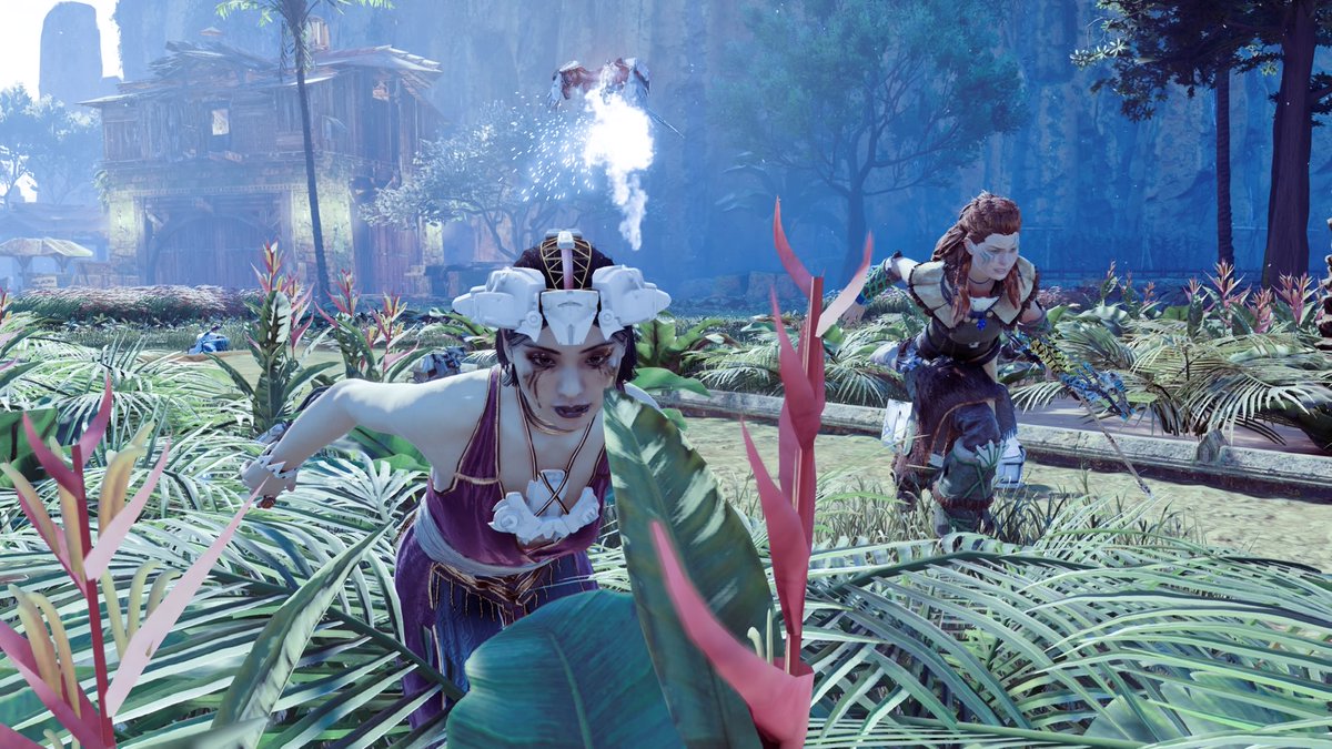 Sin_dormir8's tweet photo. Run!
 #HorizonZeroDawn #PS4share https://t.co/Wwb1Vu1zyb