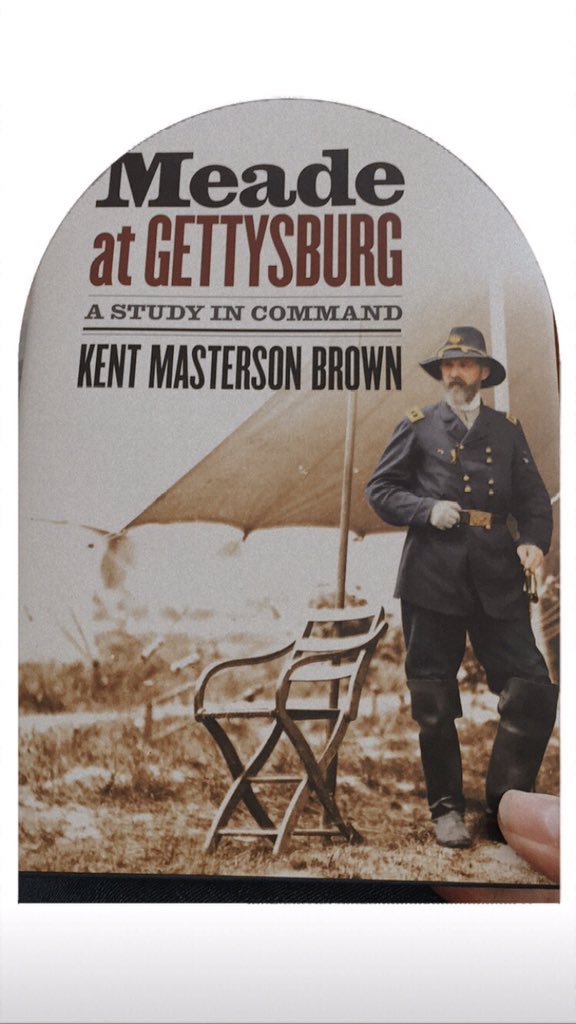 gettysburgmaam's tweet photo. I'm 1/2 thru this book &amp; it's hard to put down.
And since I have 2 of them, 1 is up for grabs &amp; YOU have a chance to win it
Here's how:
FOLLOW @gettysburgmaam 
FOLLOW @Kent_M_Brown  
RETWEET this post
That's it
Ill announce a winner MONDAY 8pm EST 
#Gettysburg #bookstagram https://t.co/I2lx8dej6h
