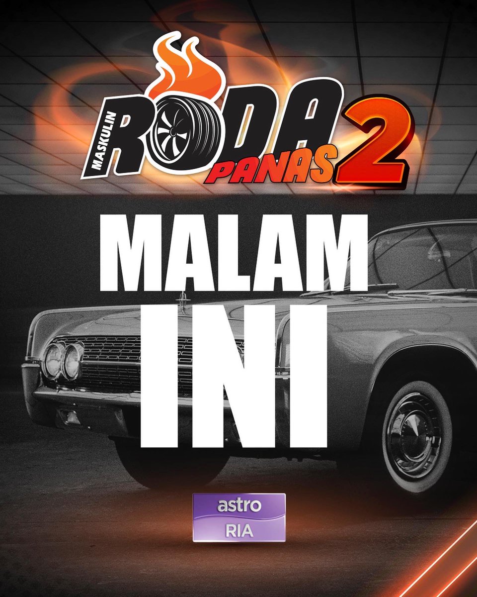 maskulinmy's tweet photo. MALAM INI!!!

Roda Panas musim kedua akan bersiaran pada hari INI, jam 6ptg di Astro RIA. 

Jangan lepaskan peluang untuk menonton program TV automotif paling best di Malaysia.

Ingat roda gempak, ingat RODA PANAS!

#maskulin 
#majalahmaskulin 
#rodapanas 
#rodapanas2 https://t.co/ciI2sRlbJW