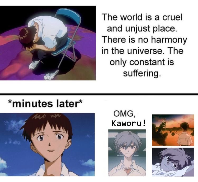 lovekaworus's tweet photo. evangelion meme of the day https://t.co/tjAJYyWF4r