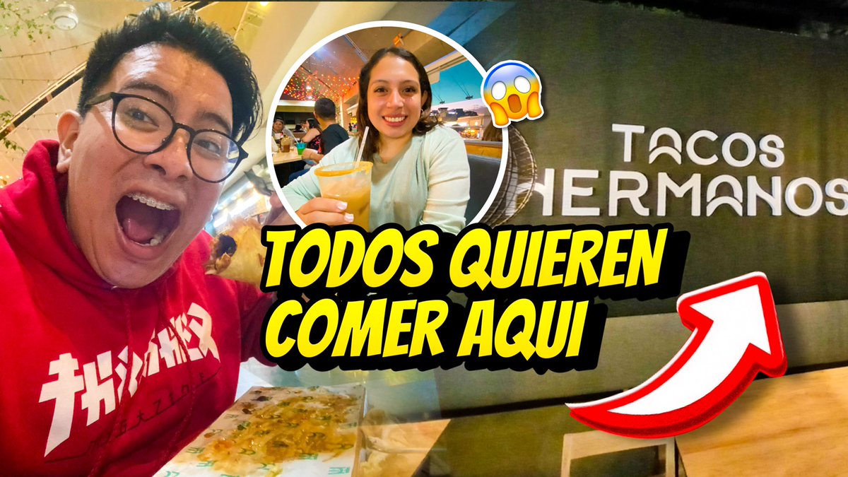 TODO EL SALVADOR QUIERE COMER AQUÍ - TACOS LOS HERMANOS
youtu.be/2qikFFpZ3Qc