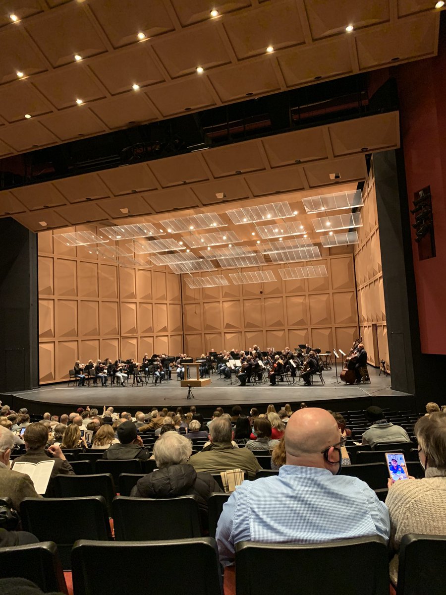 Enjoying the <a href="/SCPhil/">South Carolina Philharmonic</a> concert Beethoven in Blue Jeans tonight #arts #music