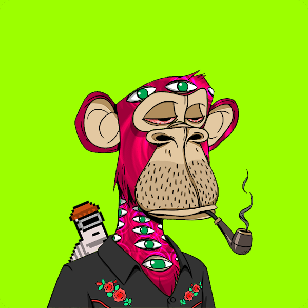 Happy LADurday! 

My ape was bored &amp; I thought a Lad would be the perfect company for him. 

<a href="/BoredApeYC/">Bored Ape Yacht Club 🍌</a> x @Larvalads wen? 

<a href="/LordTruffington/">Lord Truffington</a> started this, <a href="/ShortsHoward/">ShortsHow🅰️rd</a> is up next.