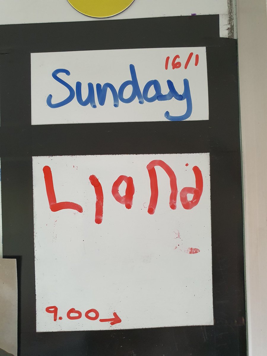 Loyal2mal's tweet image. My client knows the letters of my name, but couldn't remember the order, so she wrote it 3 different ways. 😍
#supportworkerlife #cute #lovelove