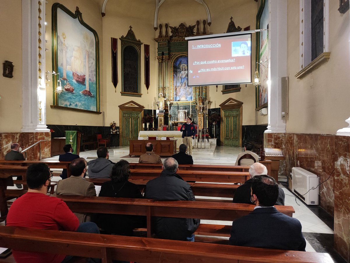 PrendimientoCor's tweet photo. 📚 #FORMACIÓN | Desde nuestra Hermandad Salesiana queremos mostrar nuestro más sincero agradecimiento a N.H.D. Francisco Javier González Cabrera sdb, que en la tarde de hoy nos ha regalado una magnífica ponencia sobre el relato que los Evangelios hacen de la Pasión. https://t.co/VN1MuAishz
