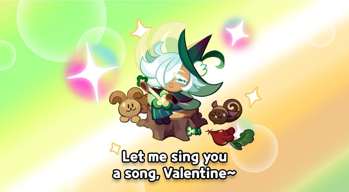 flowerloverotd's tweet photo. today's first florist otd is.. Clover Cookie from Cookie Run: Kingdom! (he/him) https://t.co/yg4jBvQfbN