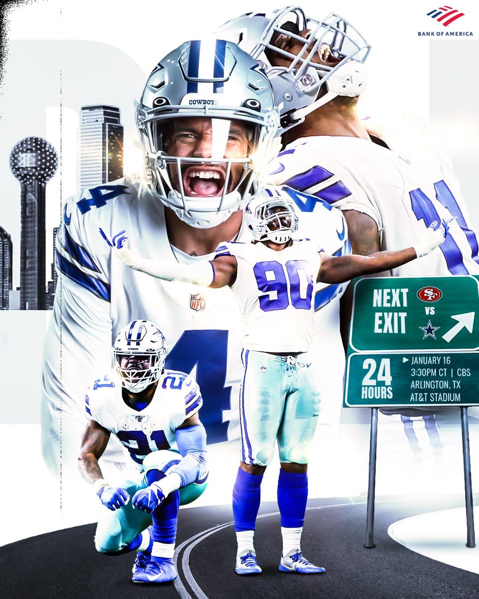 Dallas Cowboys on X: Rivalry Renewed 😤 #SuperWildCard @BankofAmerica  #DallasCowboys  / X