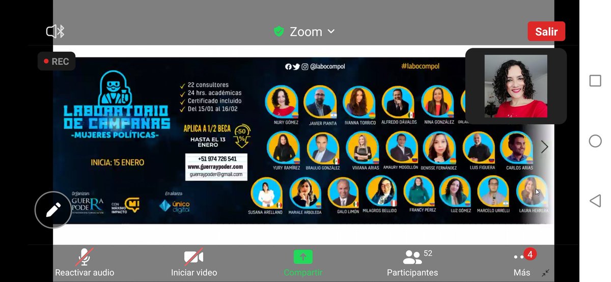 anaevange's tweet photo. Ya conectada en Laboratorio de Campañas. Mujeres Políticas #labcompol #compol https://t.co/4R1axNdaqS