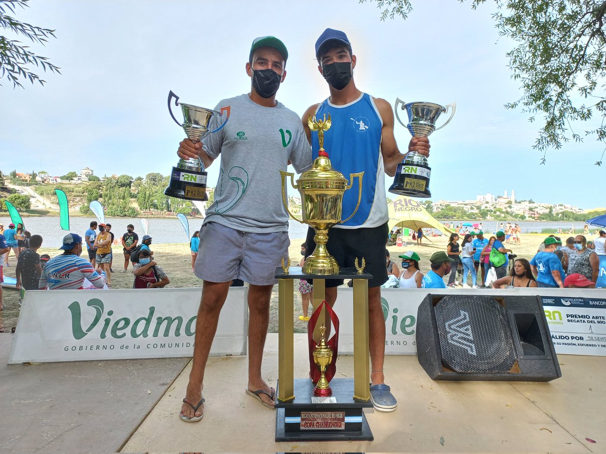 ¡BICAMPEONES! 

Damian Pinta y Facundo Lucero son los campeones de la Regata Internacional del Rio Negro 2022 

#GobiernodeRioNegro #LegislaturaRioNegro #BancoPatagonia #RioNegroDeporte #ClubNauticoLaRibera