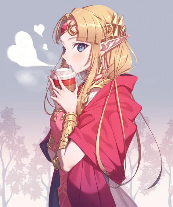 昨日あげてました～～今冬もゼルダちゃんを暖める為に色々描いたなと思ったので纏めを😌(こっちは後で消すかもです) 
