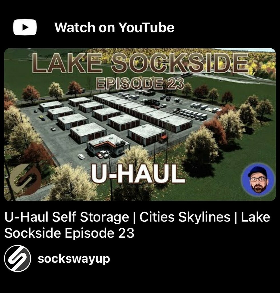 sockswayup's tweet photo. New video live now. Head over YouTube to check it out!!!
#citiesskylines #citiesskylinesdetailing 
#sockswayup https://t.co/iIAnPnduAB https://t.co/cFvSBESrZO