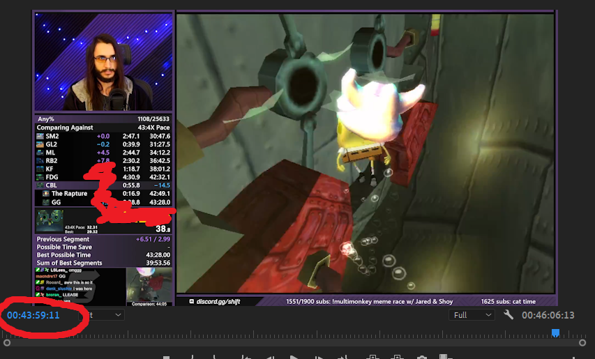 shiftposting's tweet image. I DID IT!!!!!! THE FIRST 43 ON THE DAY OF THE GDQ RUN!!!!! HAHAHAHAHAHHAAH LETS GOOOOOOOOOOOOOO