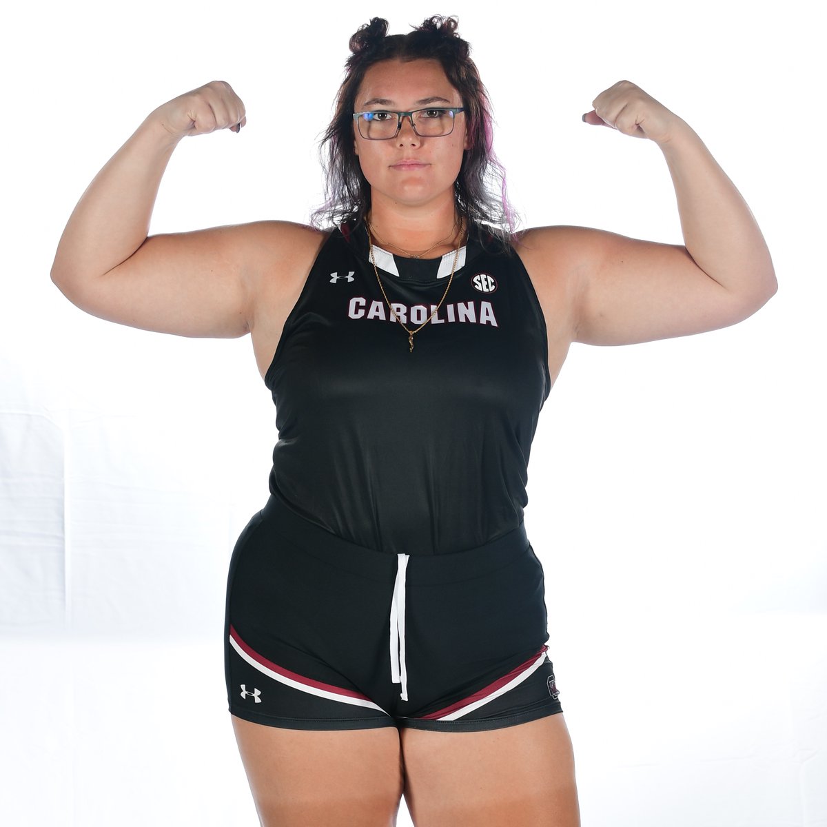 KD Young wins the women's shot put. #Gamecocks 

She takes it with a toss of 15.05m/49-4.50.