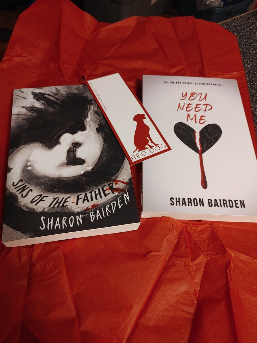 michelehouliha7's tweet photo. Look what arrived today a gift from a friend. She asked me who I'd like to read there's so many but I picked these two. thank you Jean. Thank you #Reddogpress #sharonbairden https://t.co/VwdGrzzW07