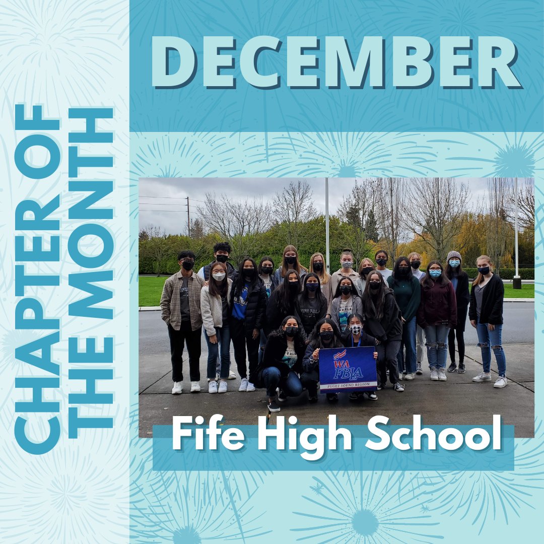 FifeFBLA's tweet photo. Congratulations, Anna Giese, for being selected the WA State FBLA Member of the Month for December! Congratulations, Sarielle Quizon for leading our Chapter to be selected the WA State FBLA Chapter of Month for December! So proud of everyone! 💛💙 #getemtrojans #togetherweRfife https://t.co/4oPSZ3RAW7