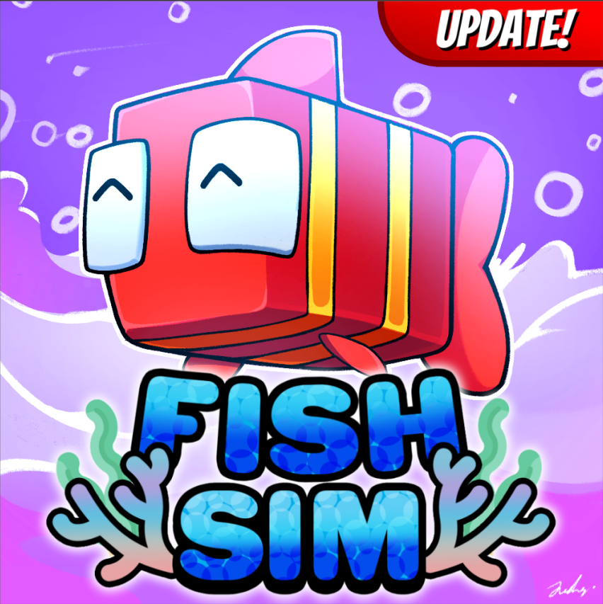 FlyesRblx's tweet photo. Hey guys! Thank you so much for the support on Fish Sim it has honestly been insane! Update 2 is now out! Use code: APOCALYPSE for some pearls!🐟🥳
#Roblox #Robloxdev https://t.co/UE6VDaTlnF