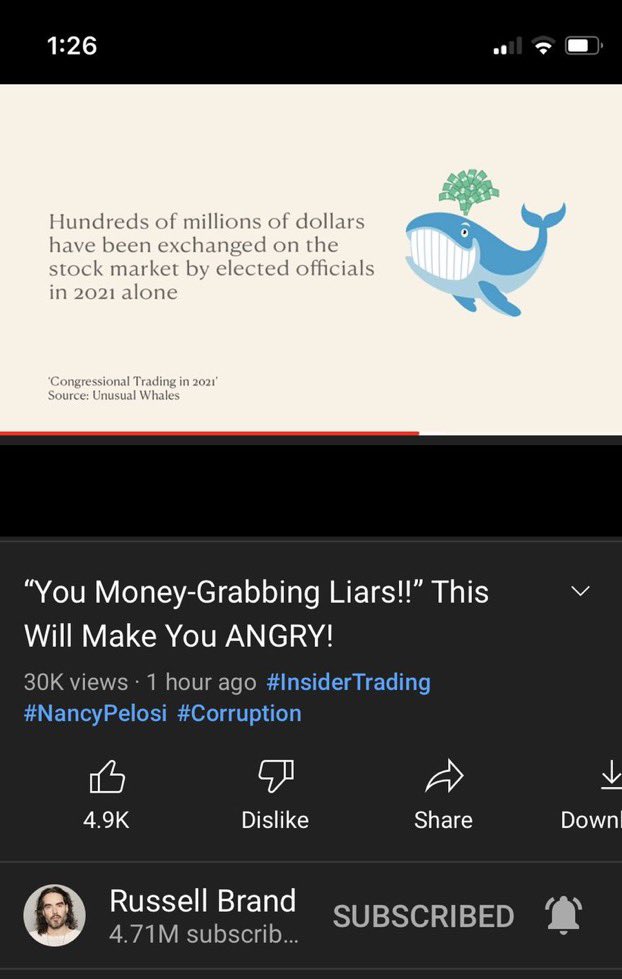 unusual_whales (@unusual_whales) on Twitter photo Well this is cool.
Russell Brand, <a href="/rustyrockets/">Russell Brand</a>, just shared the Unusual Whales congress report.
People are coming together.
We are winning. Well this is cool.
Russell Brand, <a href="/rustyrockets/">Russell Brand</a>, just shared the Unusual Whales congress report.
People are coming together.
We are winning.