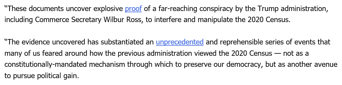 hansilowang's tweet photo. @miwine @BrennanCenter 3. In response to the newly disclosed email and other documents, @NALEO's CEO @ArturoNALEO says the actions of the Census Bureau's career professionals to "protect the integrity of census operations were nothing short of heroic" https://t.co/6mfYR73UV2