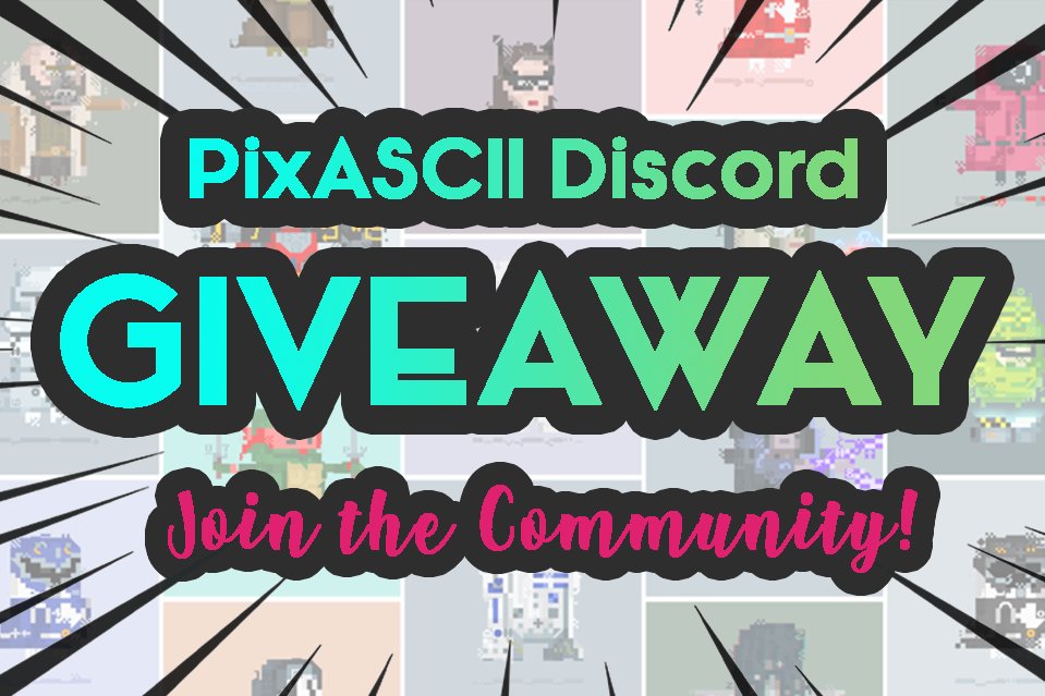 pixascii's tweet photo. DISCORD GIVEAWAY!  
🔥1 Exclusive Owly🦉
 
1⃣ Join https://t.co/kf9Sk9UEJF 
2⃣ Invite as many friends as you like 
3⃣ RT 👇🏻
  
🎟 Each regular invite will grant 1 ticket for the raffle! 
🥇 Ends 31.01.2022

#pixascii #NFT #rarible #NFTCommunity #NFTGiveaways #Giveaway #onFlow https://t.co/wVtENSwWNC