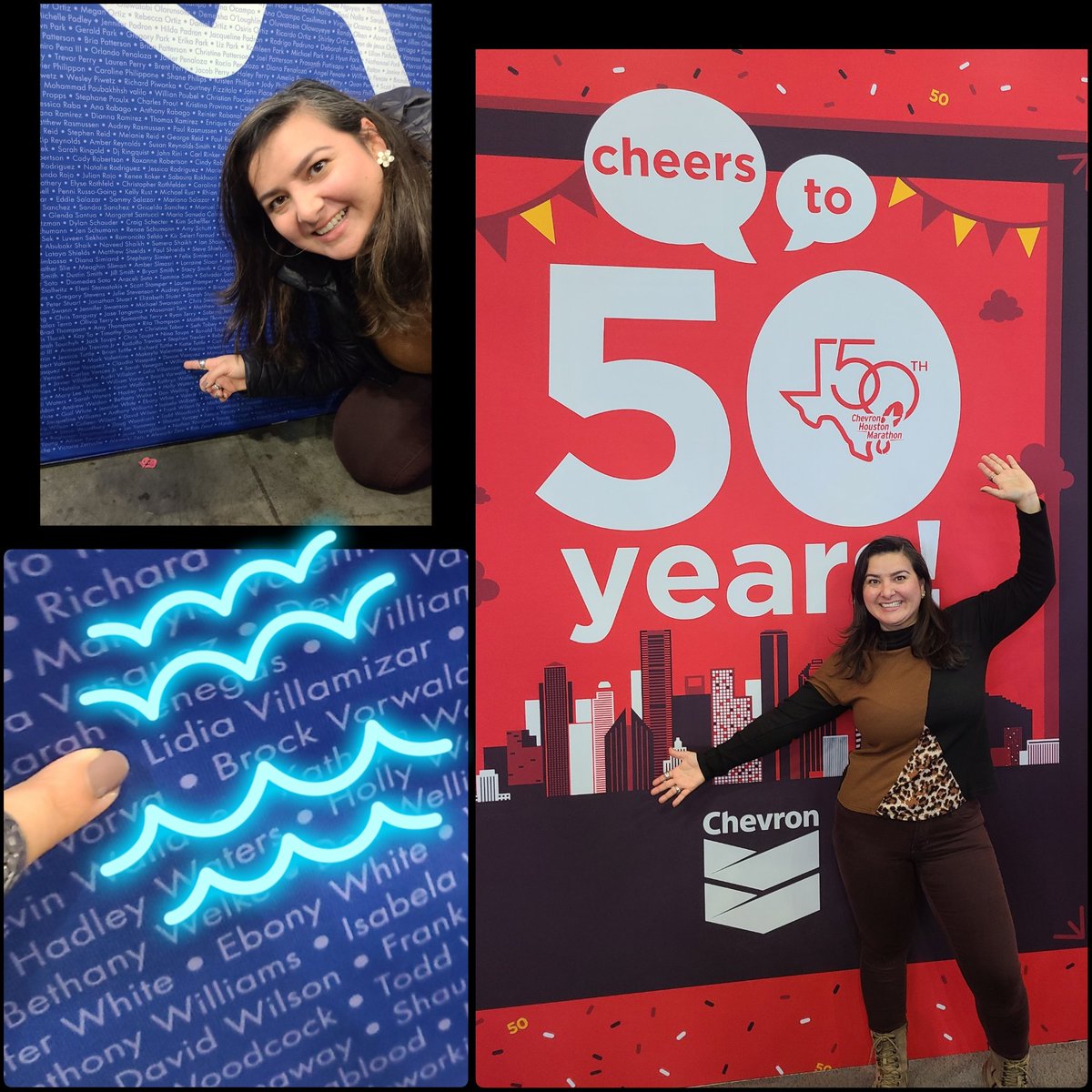 Ms_VillamizarBL's tweet photo. Super ready for tomorrow's race! It's awesome to be part of the 50th anniversary. #teacherrunner #runhou #runhalf #MRobPRIDE @HoustonMarathon @CFISDnoticias https://t.co/i9T2738zIy