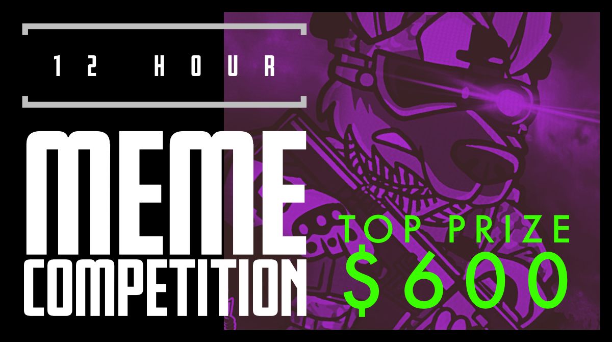 MEME Competition
🕑12 hour MEME Competition 
🏆create a unique #ParaInu meme

$600.00 in #ParaInuToken for 1st  place 🥇

$300.00 in #ParaInutoken for 2nd  place 🥈

$100.00  in #ParaInuToken for 3rd  place 🥉

Post your meme in the comment section below 👇
GL #ParaInuArmy