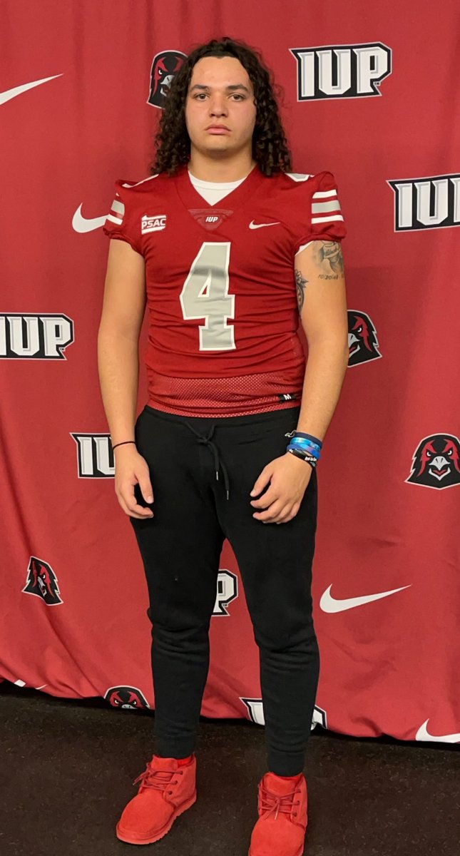 After a great visit and talk with <a href="/Paul_Tortorella/">Paul Tortorella</a>, I am blessed to receive an offer from <a href="/IUPfootball/">IUP Football</a>. Thank you <a href="/Coach_MSnyder/">Mitch Snyder</a> and <a href="/_CoachJHairston/">Jalen Hairston</a> for the great visit. <a href="/Cover3_ATH/">Cover Three Athletics</a> <a href="/kiskifootball/">Kiski Area Football</a> @JohnPet02010789 @PAPrepsRivals