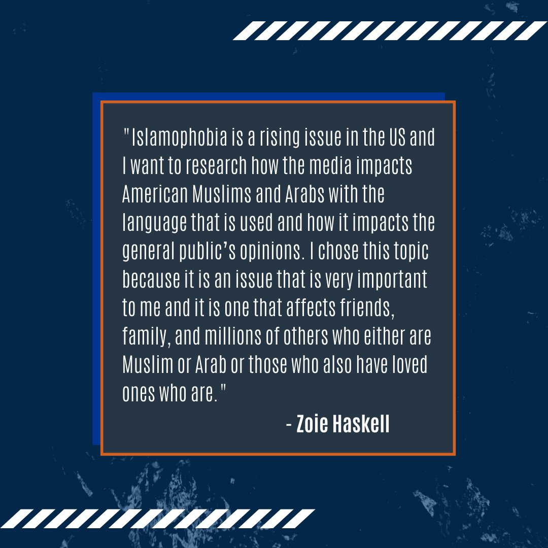 UNH_GRSIL's tweet photo. Meet one of our January Research Scholars, Zoie Haskell! Learn more about Zoie's upcoming project: "Exploring Rhetoric Used in American Media Regarding Muslims and Islam" https://t.co/TwpS9n5dd1