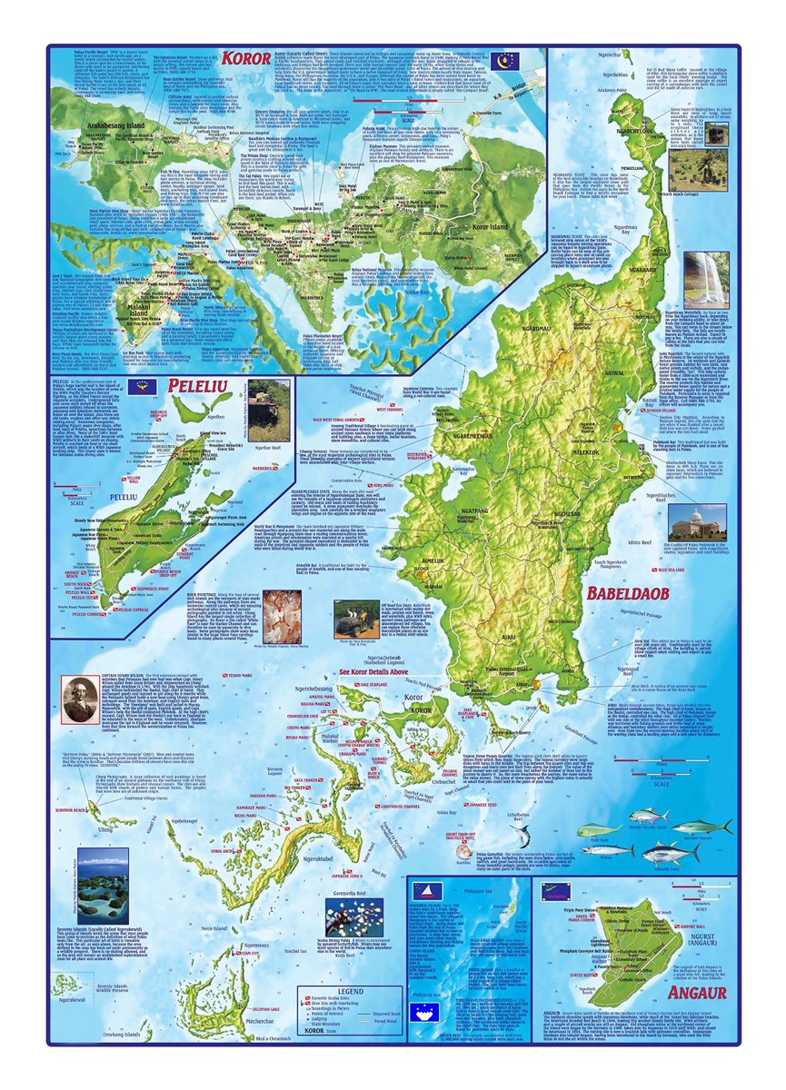 MapPornTweet's tweet photo. Tourist map of #Palau https://t.co/XD4tnEvwoT #MapPorn https://t.co/1verHNEjIc