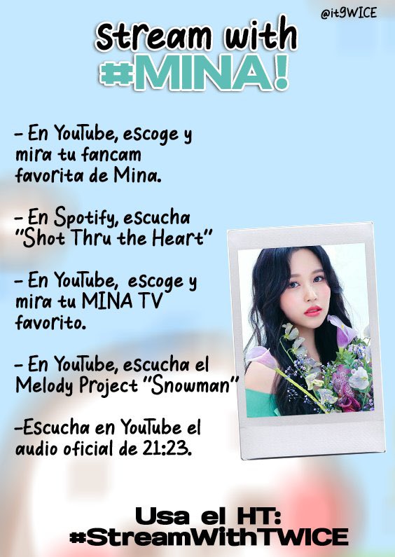 peekmomo's tweet photo. 🐧 | stream with mina !¡
- @it9WICE 

#StreamWithTWICE 트와이스 미나 #MINA #미나 @JYPETWICE https://t.co/Ne4ZWsWj9e