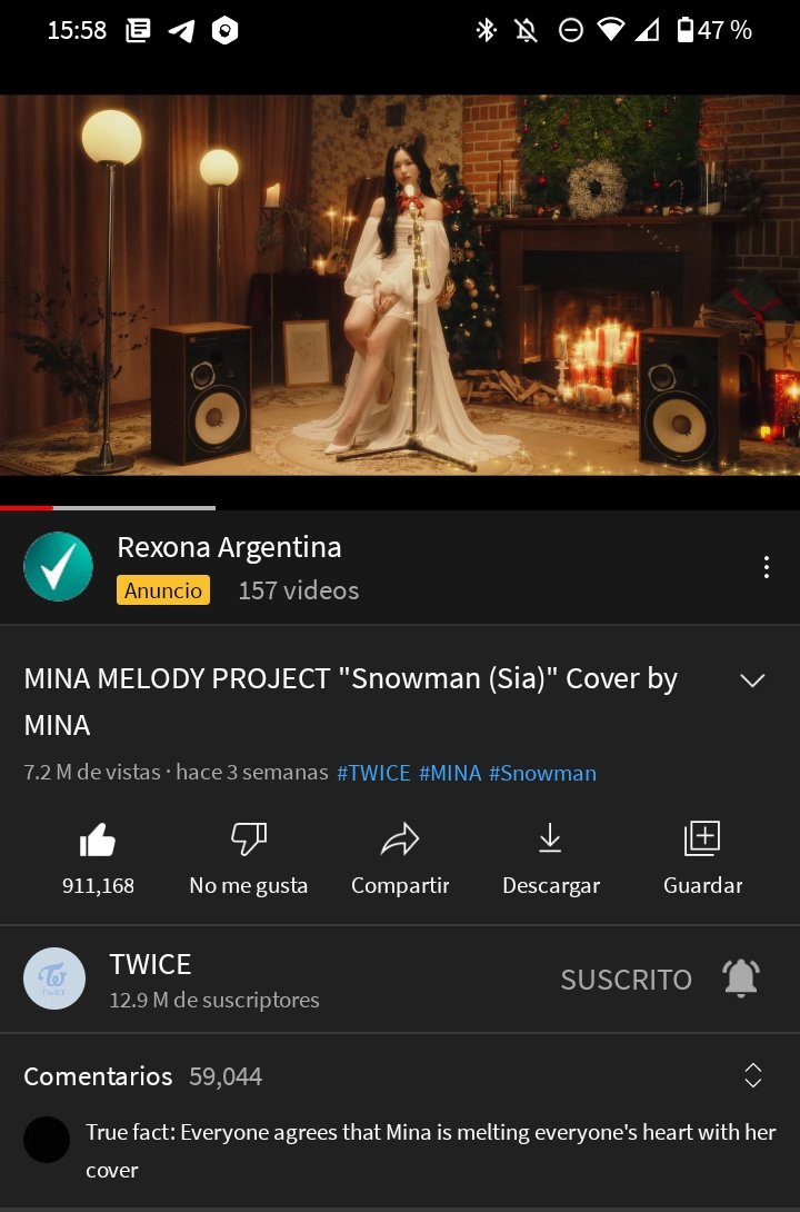 peekmomo's tweet photo. En YouTube, escucha el Melody project "snowman" ✅

#StreamWithTWICE 트와이스 미나 #MINA #미나 @JYPETWICE https://t.co/sJitsUaa0L
