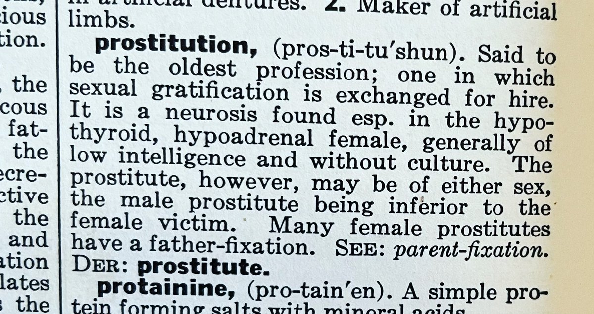 FaithPrinceAuth's tweet photo. My grandfather was a doctor. I just found this in a medical textbook from 1939 🤦‍♀️ #wtf #WritingCommunity #thisisreal #medicaltextbook #misogyny #Patriarchy https://t.co/OhTdYnszSl