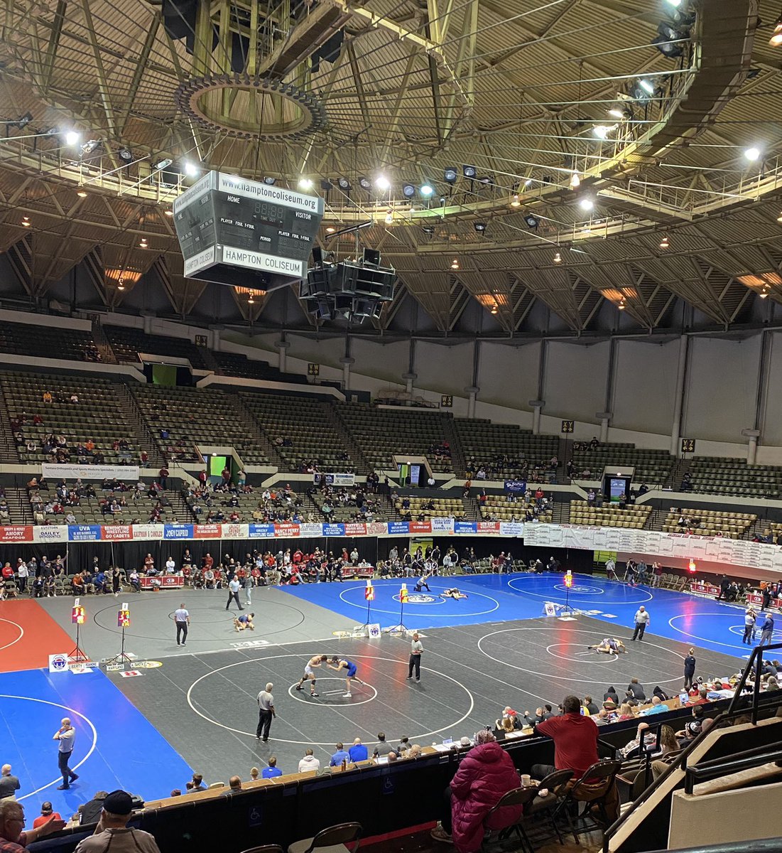 Heading to the finals <a href="/virginiaduals/">Virginia Duals</a>…after a 40-31 win against Skyline, Virginia. 💪🏻
Go Black Knights!
<a href="/HSDSportsScores/">Hempfield Athletics</a> <a href="/HempWrestle/">Hempfield Wrestling</a> <a href="/PAPowerWrestle/">PA Power Wrestling</a> <a href="/dbyrneman/">Dave Byrne</a>