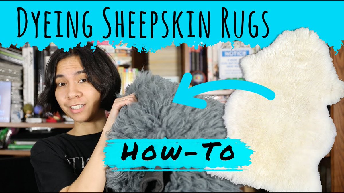 InnominateK's tweet photo. The only way to stay warm this season is with your very own sheepskin rug. Watch our video to find out how you can make yours more colorful:

https://t.co/JTs3jkdHNW

#HowTo #HowToStayWarm #HowToCraft #Rugs #Dyeing #Cosplay #Warm #Sheepskin https://t.co/vecXfk9v6V