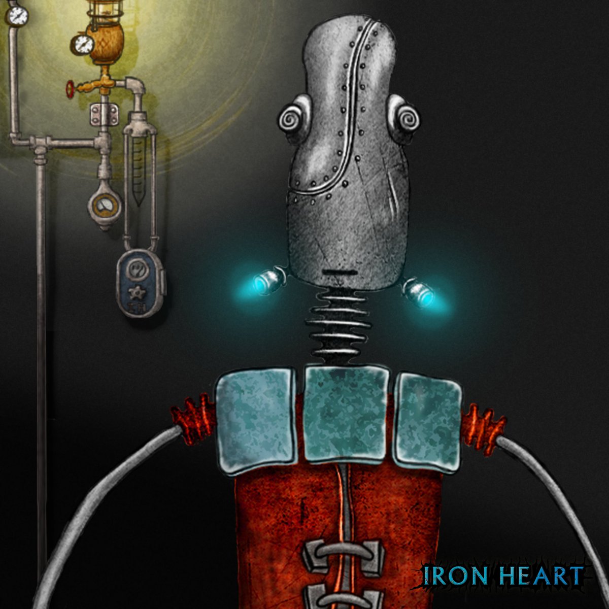 ironheart_nft's tweet photo. I've just created "Iron Heart | Sad Robot R-1 Red" collectible! https://t.co/3xYcB27djs #rarible #ethereum #rustyrobots #nonfungible #digitalasset #nft via @rarible https://t.co/oSfnz4qWS0