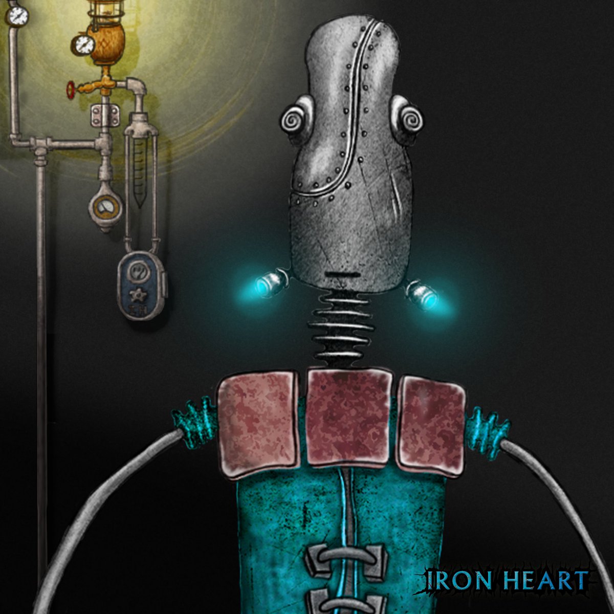 ironheart_nft's tweet photo. I've just created "Iron Heart | Sad Robot R-1 Cyan" collectible! https://t.co/amCfm6DTuh #rarible #ethereum #rustyrobots #nonfungible #digitalasset #nft via @rarible https://t.co/xkVd5ySpyO