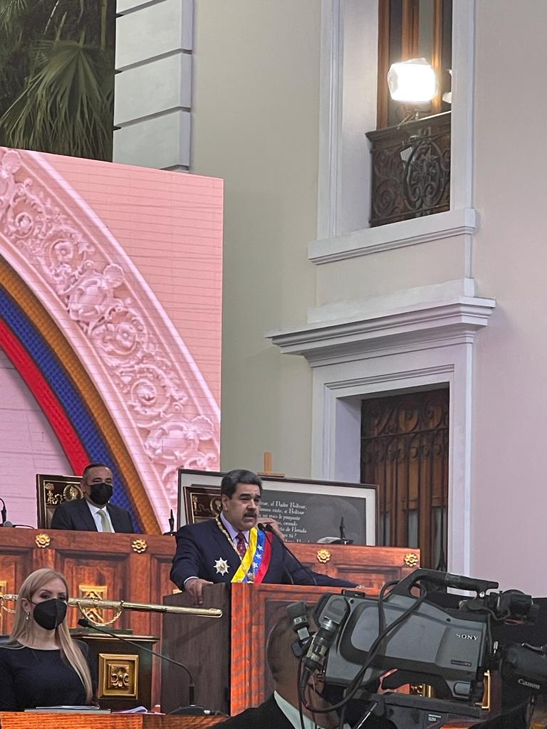 Los diputados de la Patria acompañamos a nuestro Presidente <a href="/NicolasMaduro/">Nicolás Maduro</a> en su Mensaje Anual a la Nación en el Palacio Federal Legislativo este #15Ene