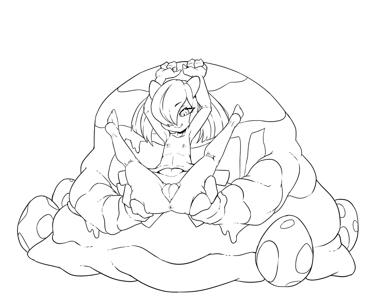 very_mediocre's tweet photo. @VeryMeatyOgre this was one of my first posts, back in 09/2016

looking back, im not sure why i drew kirlia so human-like in the original post. this time, i tried to make it more proportioned like a kirlia

i also dont know why there is muk-sludge hanging from the sky, so i changed that as well https://t.co/CVlcQ4OVKs