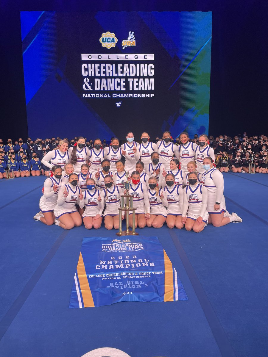 All Girl D1 nationals champions…
🥇UNIVERSITY OF WEST GEORGIA