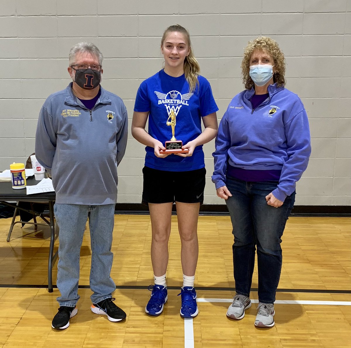 awstidham's tweet image. Proud of you @KaylaStidham 🏀District Champ🏆State Finals in February. Always a great event put on by the Elks  #FreeThrows #K20 #ElksHoopShoot @DreamMakersShep