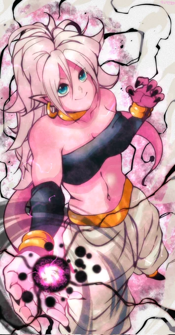 ---ドラゴンボールファイターズ---
『人造人間21号』
#ドラゴンボール
 #Android21 
#イラスト 